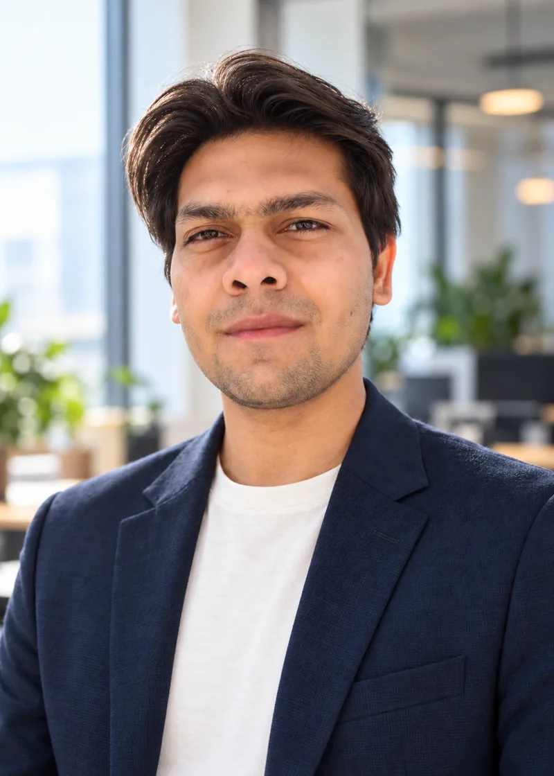 Raheel Azmi, web developer at MGG Digital Consulting